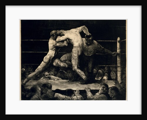 A Stag at Sharkeys, 1917 by George Bellows