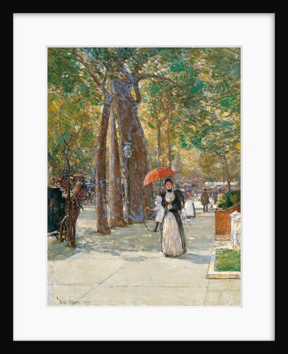 Fifth Avenue at Washington Square, New York, 1891 by Childe Hassam