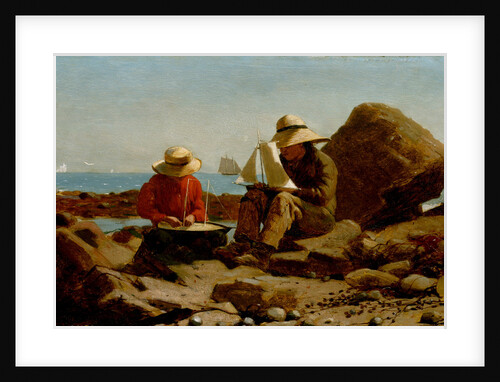 The Boat Builders, 1873 by Winslow Homer