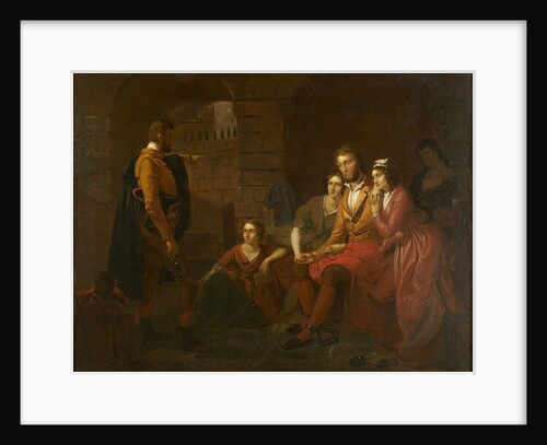 Lafayette in Prison at Olmütz, 1850 by Tompkins Harrison Matteson