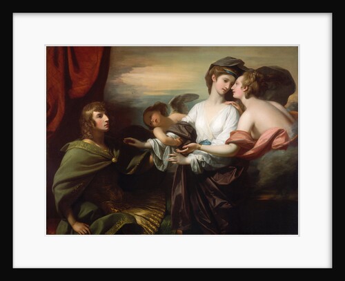 Helen Brought to Paris, 1776 by Benjamin West