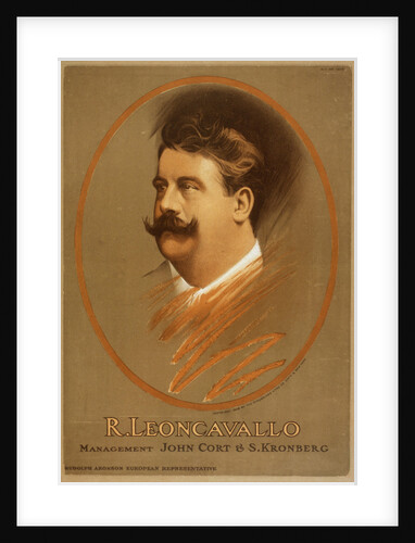 Ruggiero Leoncavallo, c. 1906 by Anonymous