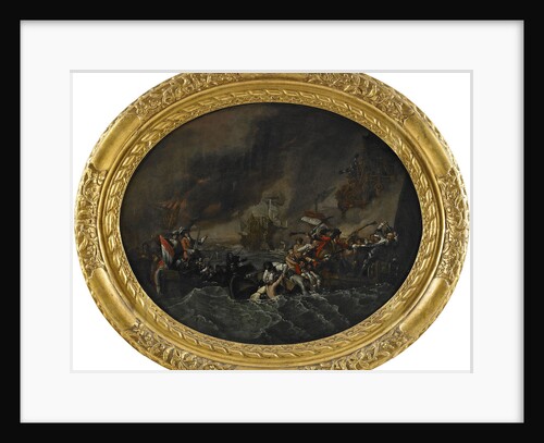 The Battle of La Hogue, 1820 by Benjamin West