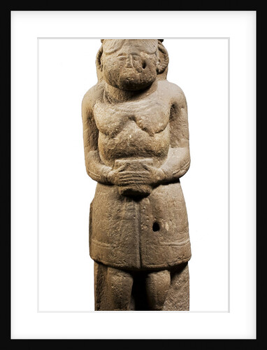 Idol or Stone woman (kamennaya baba), 12th century by Anthropomorphic stelaes