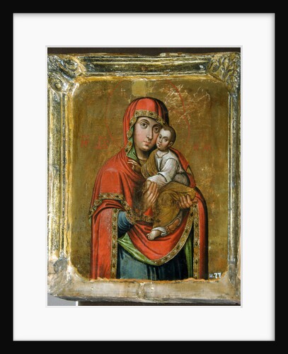 Kiev-Bratskaya Icon of the Mother of God, 18th century by Russian icon