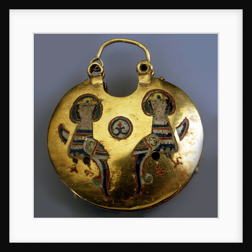 Gold pendant (Kolt) with the Sirin birds, 11th-12th century by Ancient Russian Art