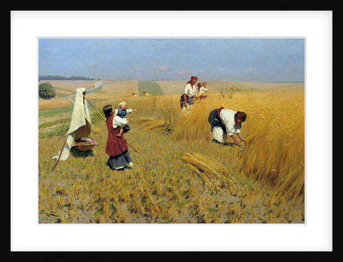 Harvest in Ukraine, 1886 by Nikolai Kornilovich Pimonenko