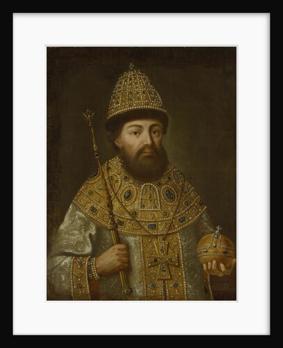 Portrait of the Tsar Alexis I Mikhailovich of Russia, ca 1675 by Anonymous