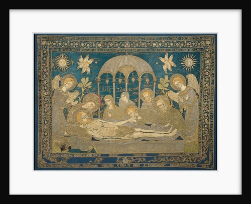 The Entombment (Altar embroidery), 1682 by Anonymous