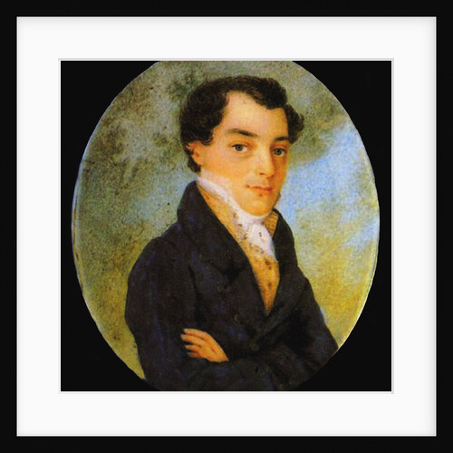 Portrait of Kondraty Fyodorovich Ryleyev, after 1826 by Anonymous