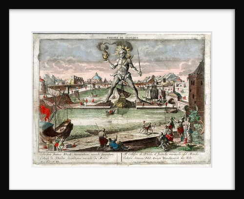 The Colossus of Rhodes, 1760 by Anonymous