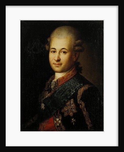 Portrait of Semyon Zorich, the Catherine the Greats Favourite, Late 18th cent by Anonymous