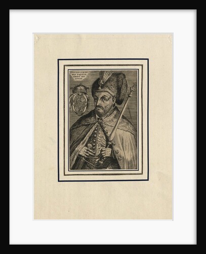 Portrait of Stephen Báthory, King of Poland, End of 16th cen by Anonymous