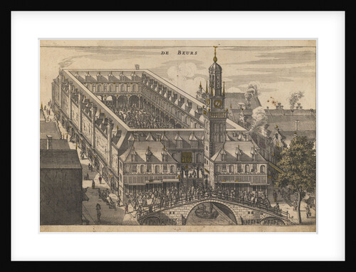 The Amsterdam Stock Exchange, Early 17th cen by Anonymous