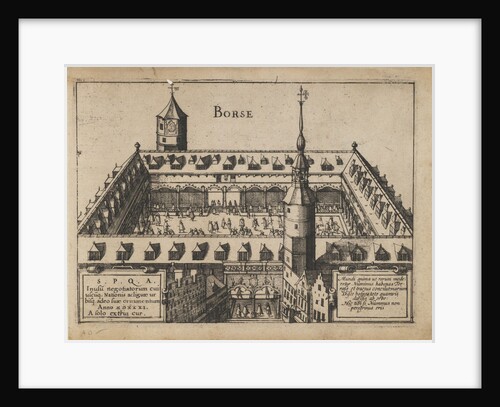 The Old Exchange in Antwerp, Early 17th cen by Anonymous