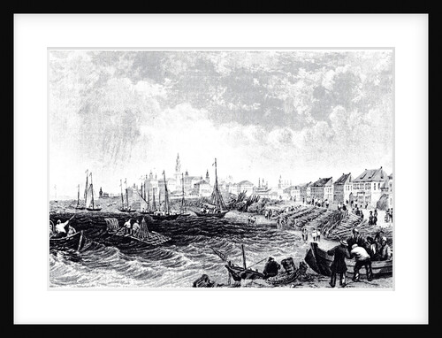 View of Kostroma, ca 1835 by Anonymous
