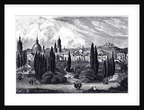 View of Lemberg, ca 1845 by Anonymous