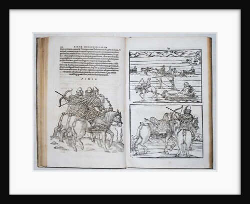 Russian warriors. Siegmund von Herberstein travels through Russia by Anonymous