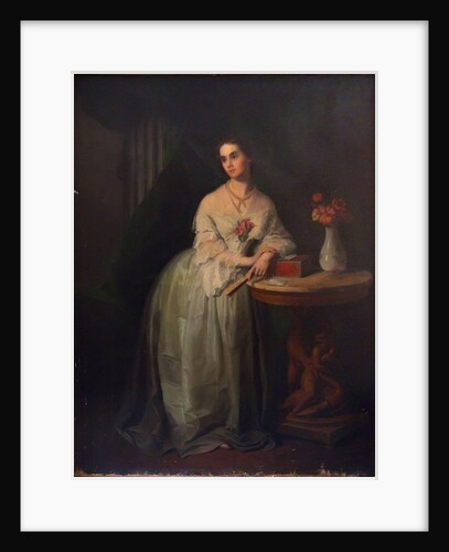 Portrait of Princess Nino Aleksandrovna Griboyedova (née Chavchavadze), Mid of the 19th cen by Anonymous
