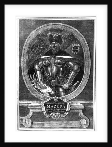 Portrait of the Hetman Ivan Mazepa, 1709 by Anonymous