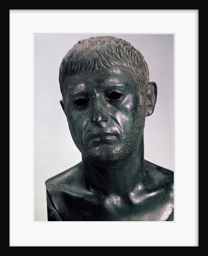 Portrait of a Roman (Sextus Pompey?), 2 H. of 1th cen. BC by Classical Antiquities