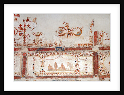 Detail of decoration in the Domus Aurea in Rome, 64-68 AC by Classical Antiquities