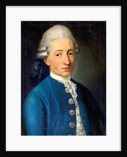 Portrait of a Young Man (Wolfgang Amadeus Mozart), 1772 by J. B. Delahaye