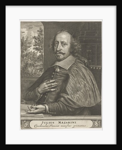 Portrait of Cardinal Mazarin, 1660s-1670s by Christiaan Hagen