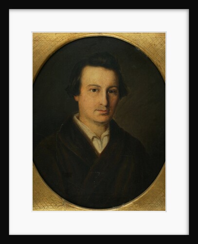 Portrait of the poet Heinrich Heine, 1843 by Isidor Popper