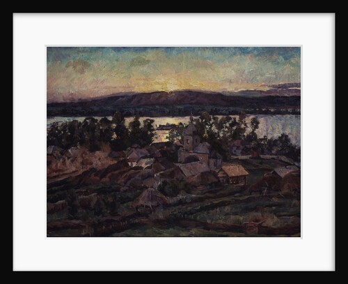 Sunset, 1928 by Aristarkh Vasilyevich Lentulov