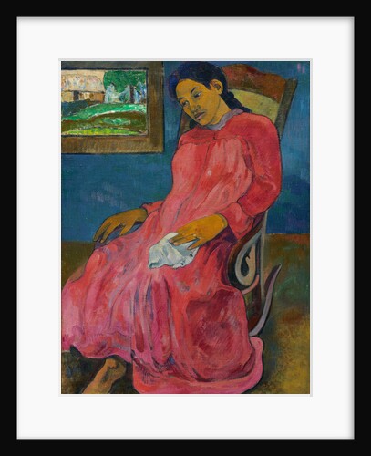 Faaturuma (Melancholic), 1891 by Paul Eugéne Henri Gauguin