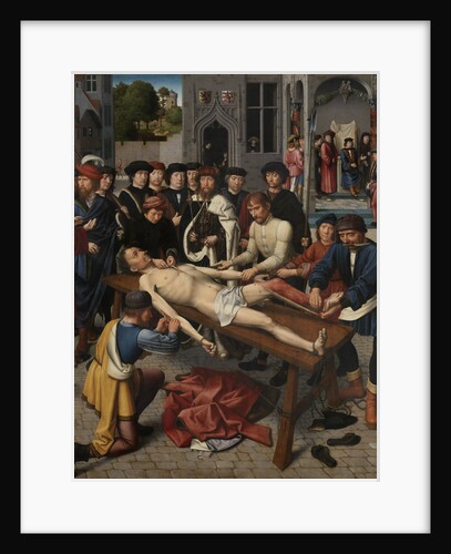 The Flaying of the Corrupt Judge Sisamnes (right panel), 1498 by Gerard David