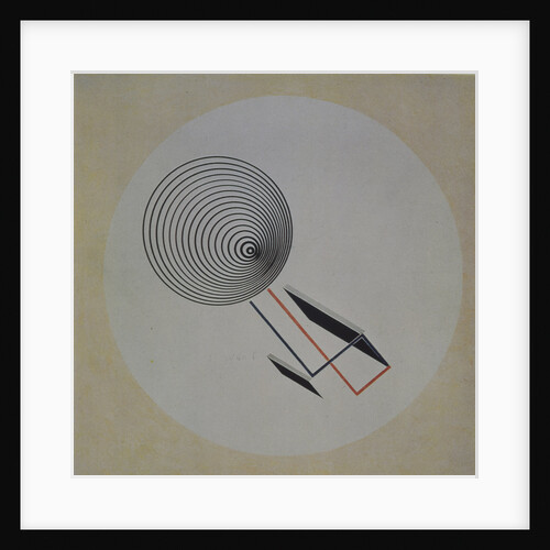 Proun 93. Floating spiral, 1924 by El Lissitzky