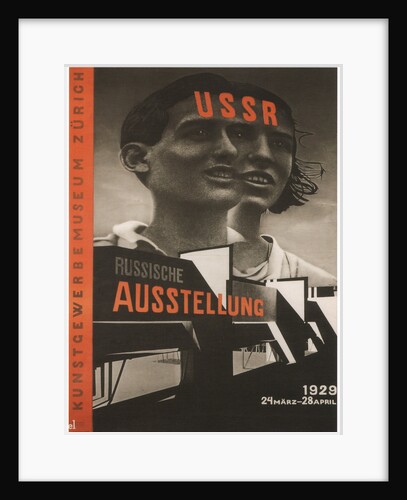 Poster for the Russian Exhibition in Zurich, 1929 by El Lissitzky