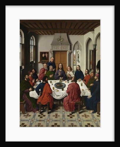 The Last Supper altarpiece (central panel), 1464-1468 by Dirk Bouts