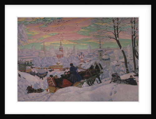 Shrovetide, 1916 by Boris Michaylovich Kustodiev