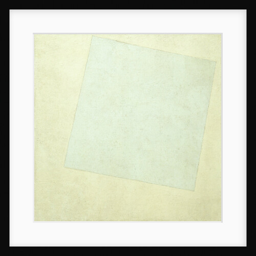 Suprematist Composition. White on White, 1918 by Kasimir Severinovich Malevich