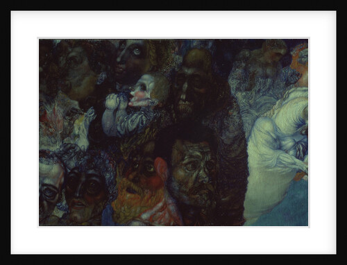 Heads, 1910 by Pavel Nikolayevich Filonov