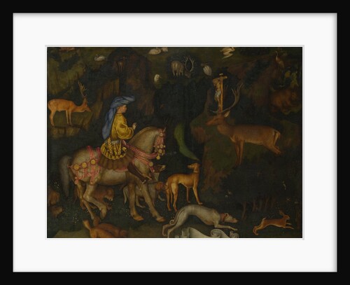 The Vision of Saint Eustace, c. 1440 by Antonio Pisanello