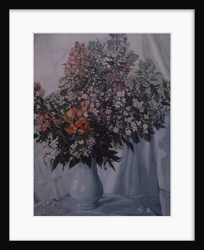 Still life. Phloxes, 1911 by Alexander Yakovlevich Golovin