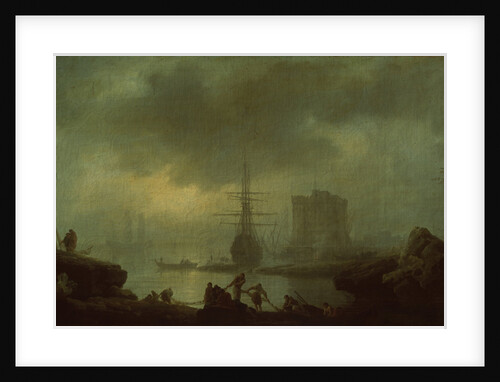 View of the Sea. Mist by Claude Joseph Vernet