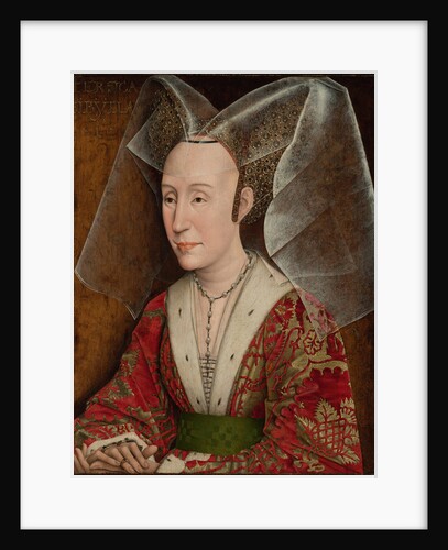 Portrait of Isabella of Portugal, wife of Philip III Duke of Burgundy, ca 1450-1475 by Rogier van der Weyden