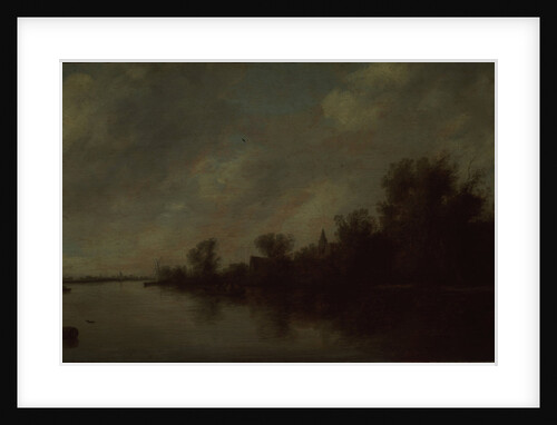 River view, 1631 by Salomon Jacobsz van Ruisdael