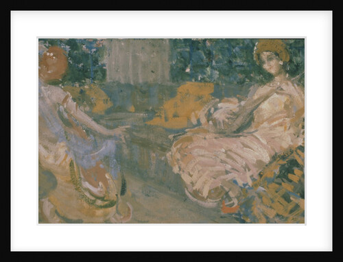 Illustration for the poem The Fountain of Bahçesaray by A. Pushkin, 1907 by Konstantin Alexeyevich Korovin