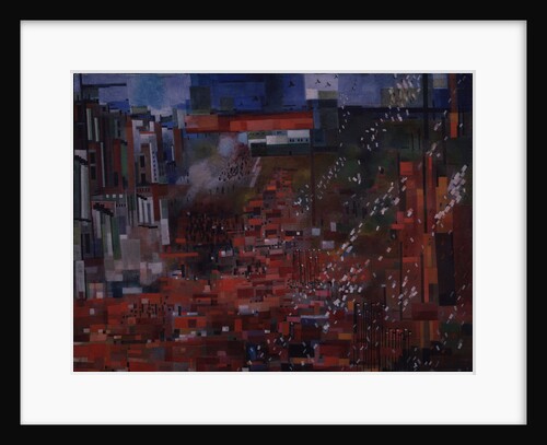 The May Day, 1929 by Vasili Vasilyevich Kuptsov