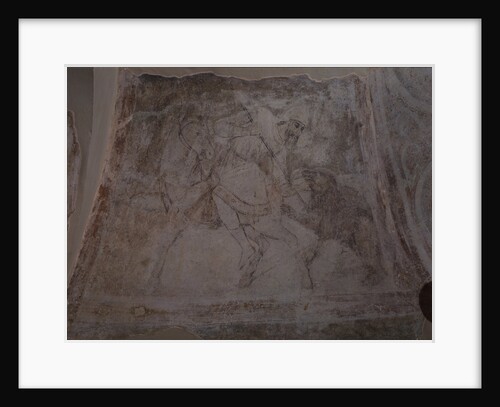 Bear Hunt, 11th century by Ancient Russian frescos