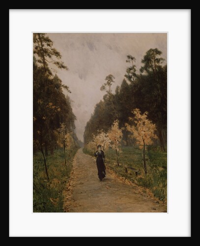 Autumn day. Sokolniki, 1879 by Isaak Ilyich Levitan