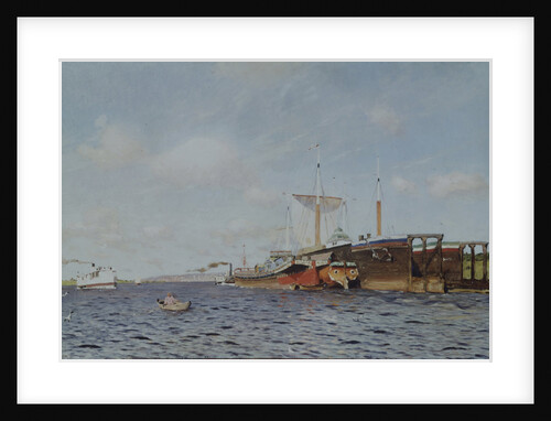 Fresh wind. Volga, 1895 by Isaak Ilyich Levitan