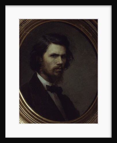 Self-portrait, 1867 by Ivan Nikolayevich Kramskoi