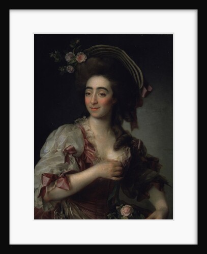 Portrait of the opera singer Anna Davia Bernucci, 1782 by Dmitri Grigorievich Levitsky